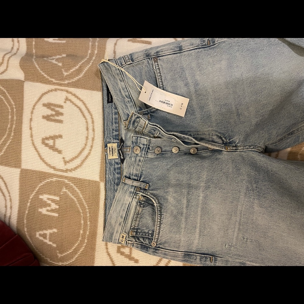 Citizens of humanity Charlotte high rise straight leg vintage denim